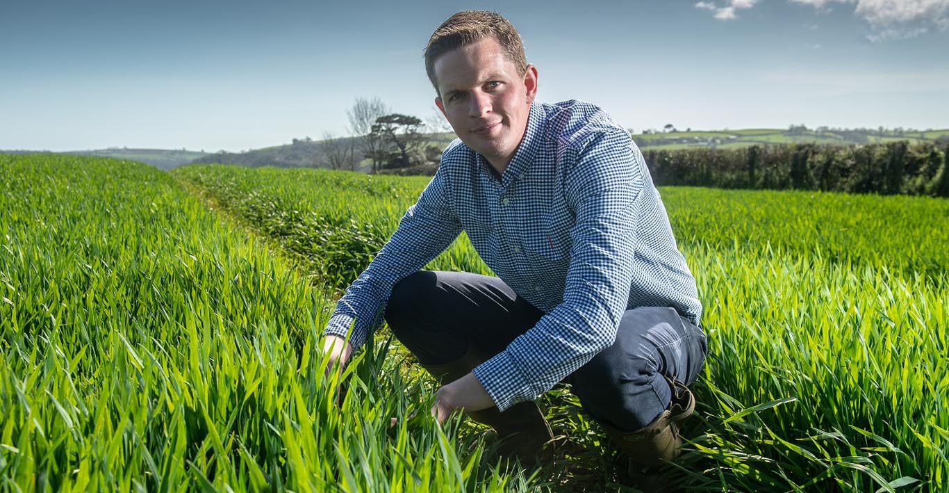 Cornish farmer Ashley Jones is one of the latest to join the Monitor
