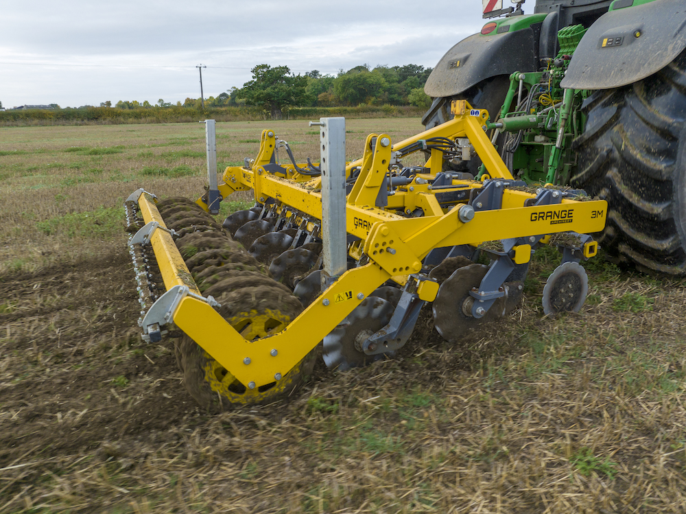 Strip tillage at Cereals Tillage and Soils best practice crop