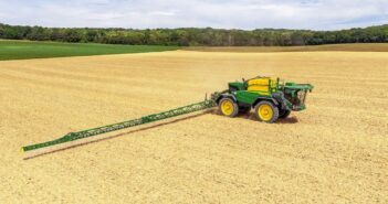 Sprayer range expands